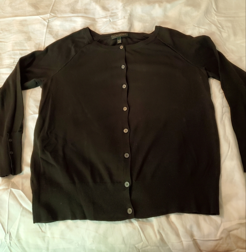 Long sleeve button up sweater